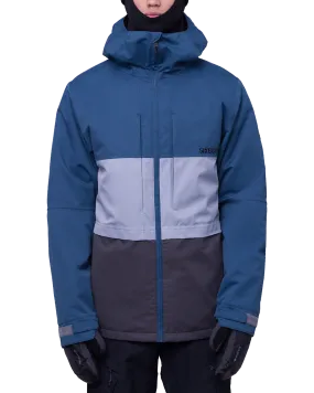 686 Men's Smarty 3 In 1 Form Snow Jacket - Orion Blue Colorblock