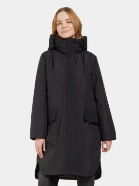 Aiko WNS Parka Coat Black