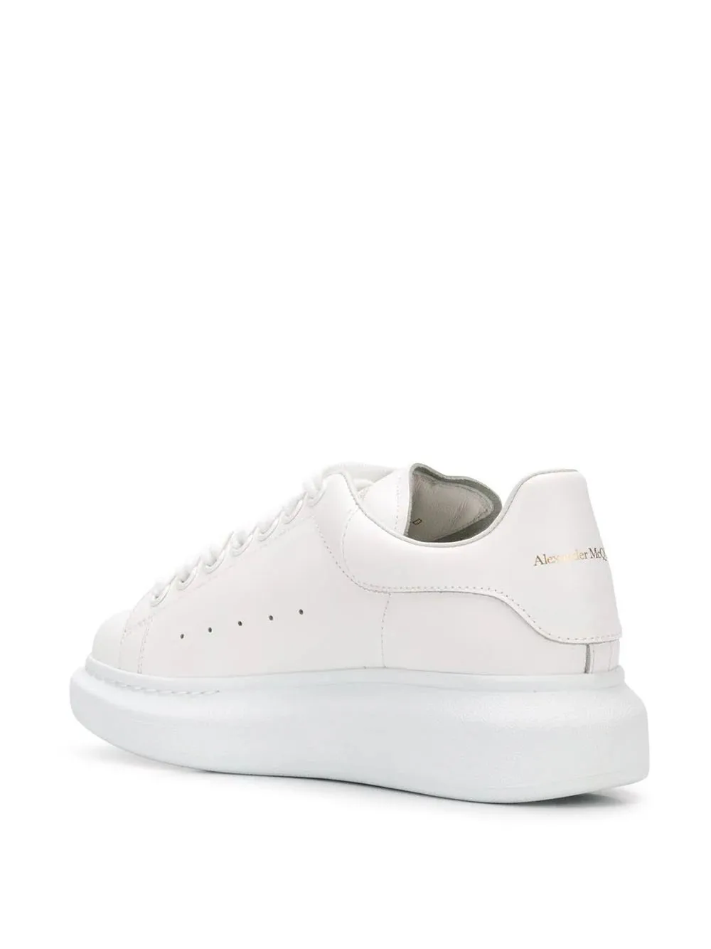 Alexander McQueen Oversized low-top sneakers Full White Donna