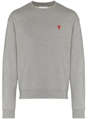 Ami Paris Sweaters Grey