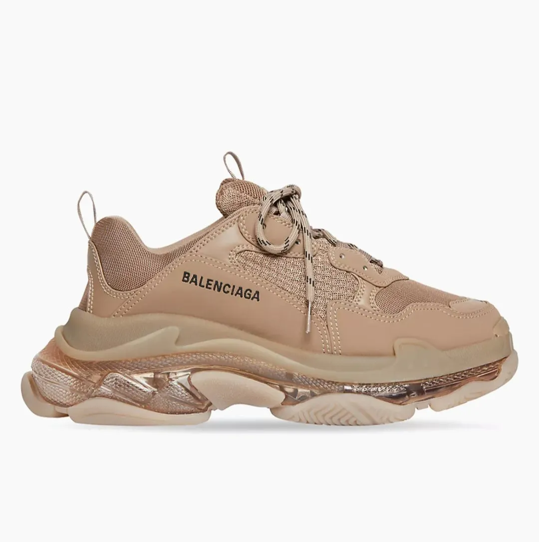 Balenciaga Triple S Clear Sole Sneakers