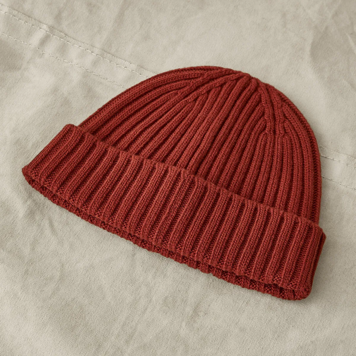 Belstaff - Watch Patch Hat in Biking Red