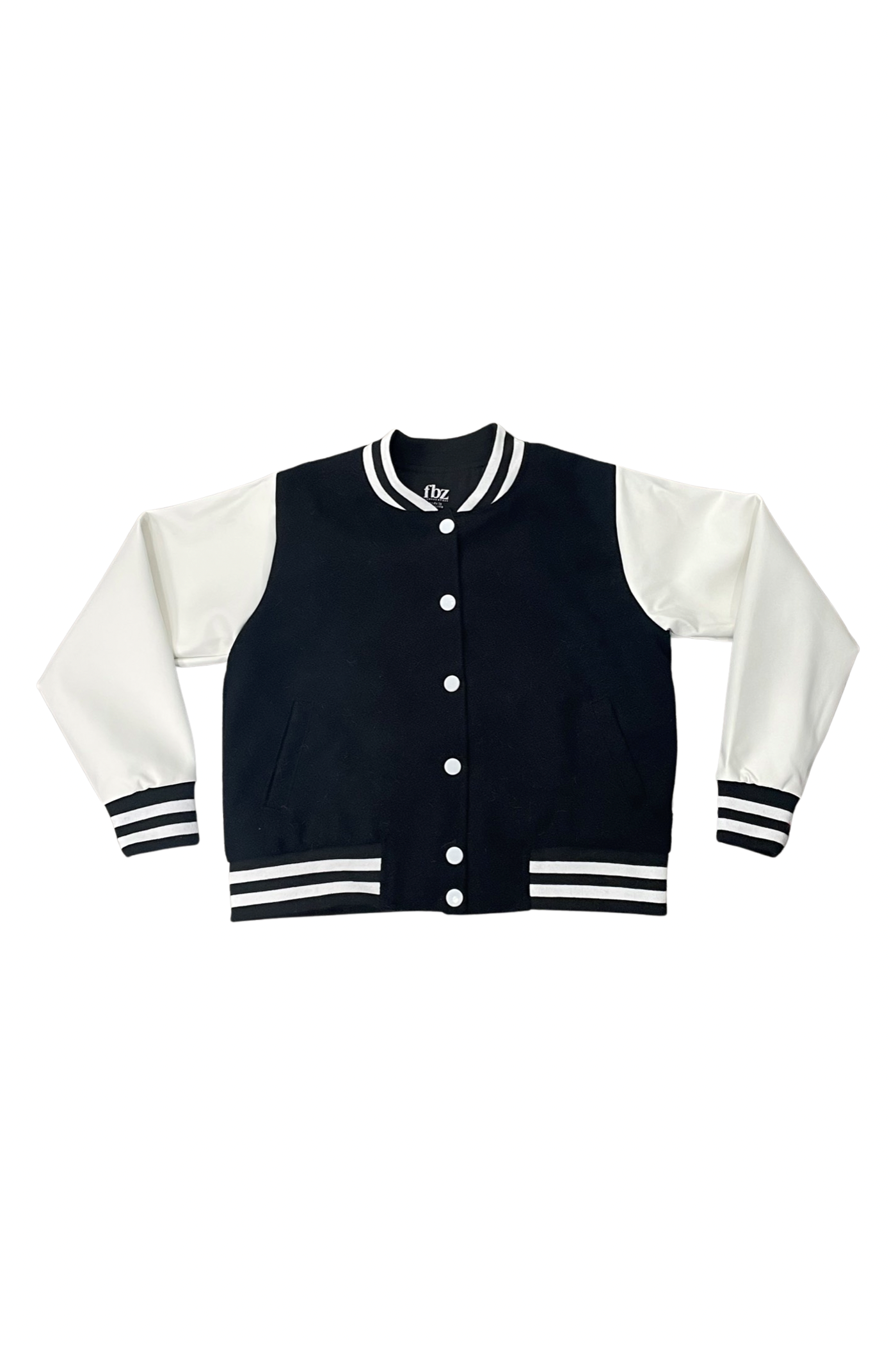 Black and White Varsity Jacket