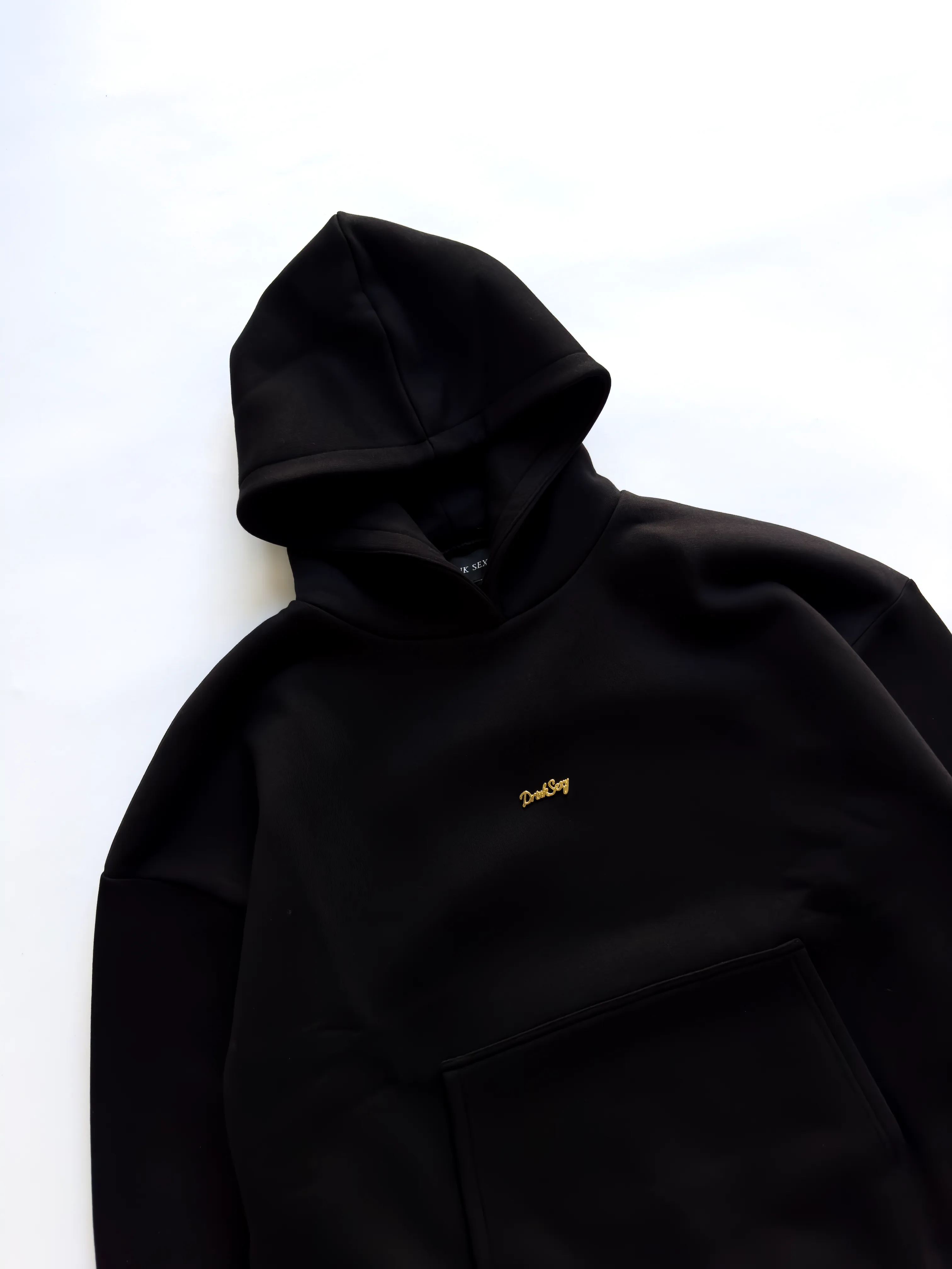 Black Hoodie ''Gold Logo''