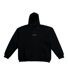 Black Hoodie ''Shiny Diamond Print''