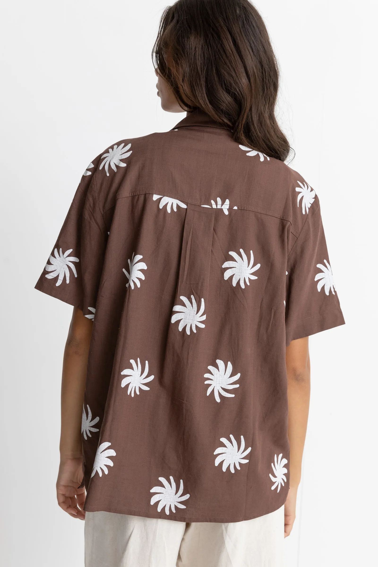 Blair Short Sleeve Shirt Chocolate