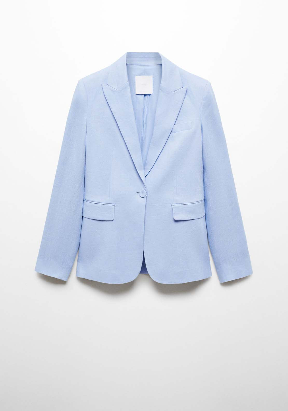 Blazer suit 100% linen - Blue