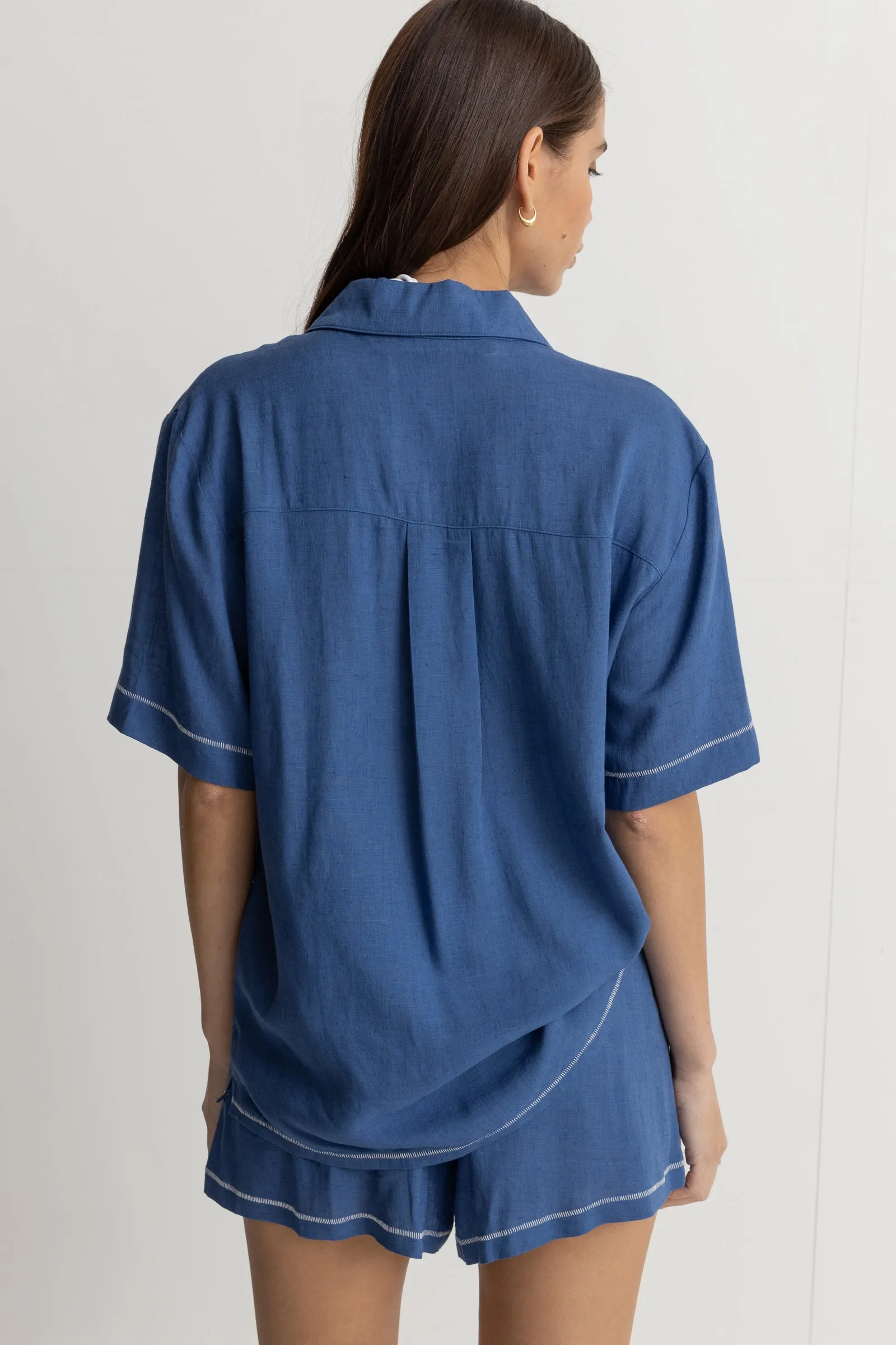 Bobby Short Sleeve Shirt Blue