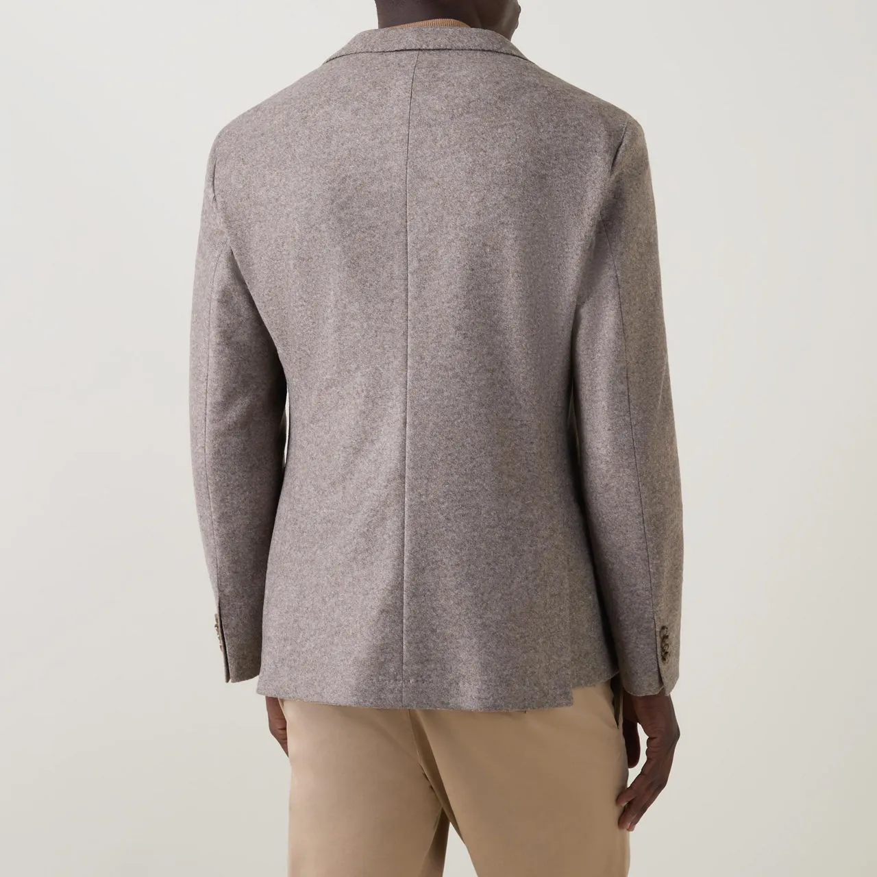 BOSS Hanry Single-Breasted Blazer - Beige