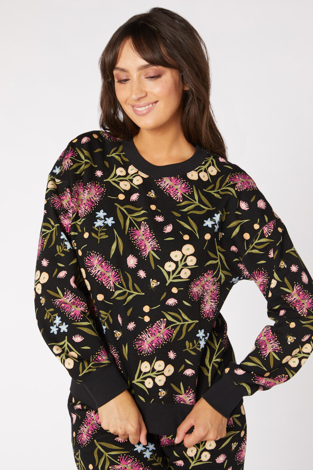 Bottlebrush Track Sweater