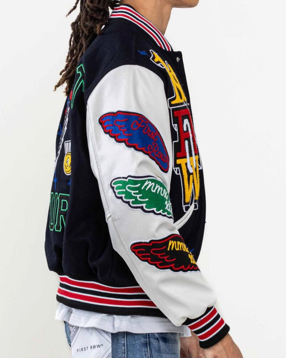 Bright Future Varsity Jacket