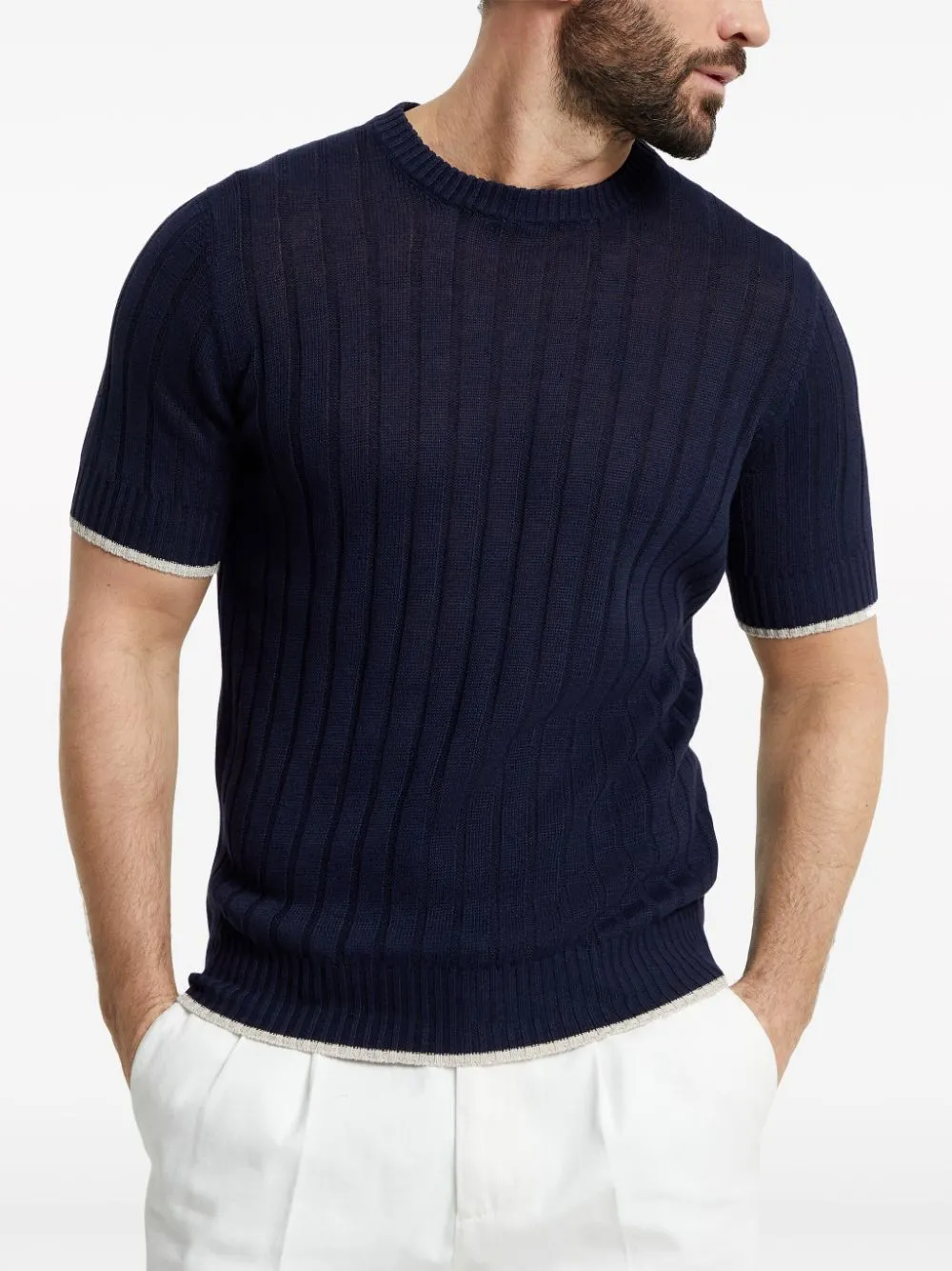 Brunello Cucinelli Sweaters Blue