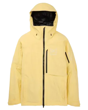 Burton Men's [ak] Helitack GoreTex 2L Stretch Snow Jacket - Buttermilk