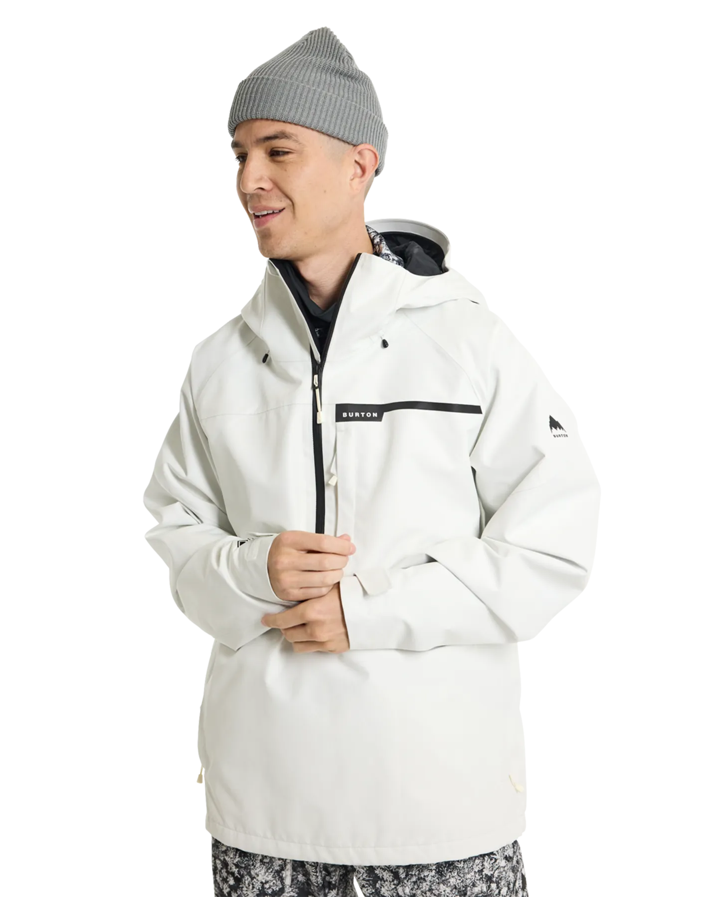 Burton Men's Pillowline Gore-Tex 2L Anorak Snow Jacket - Stout White