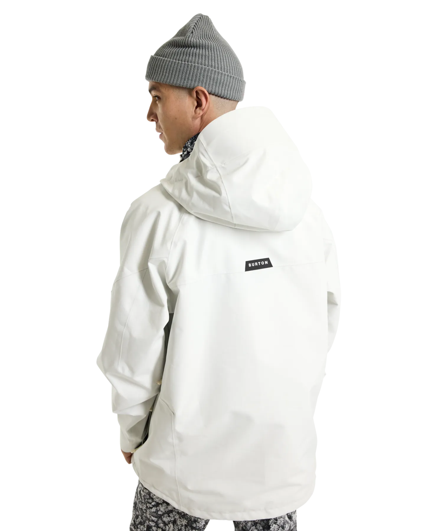 Burton Men's Pillowline Gore-Tex 2L Anorak Snow Jacket - Stout White