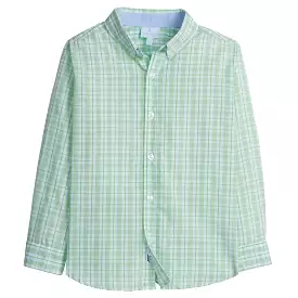 Button Down Shirt - Fairway Plaid