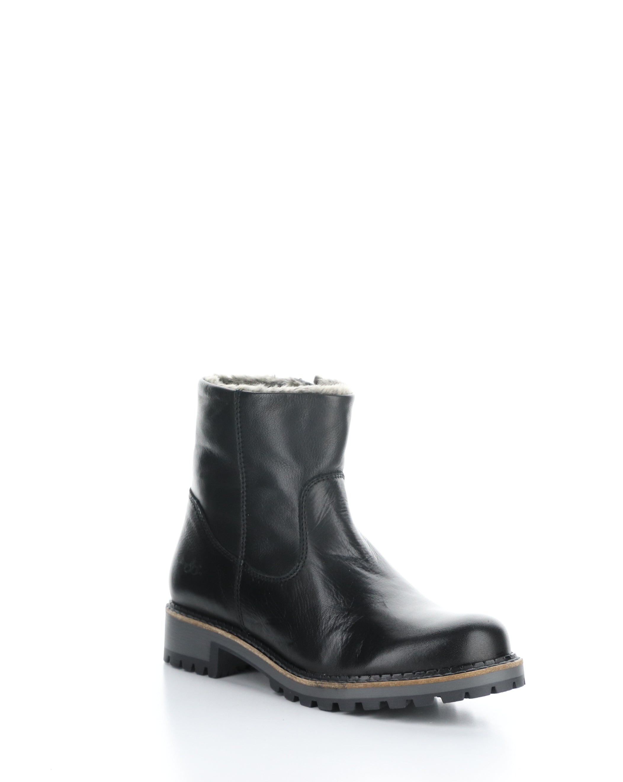 CALIB BLACK Round Toe Boots