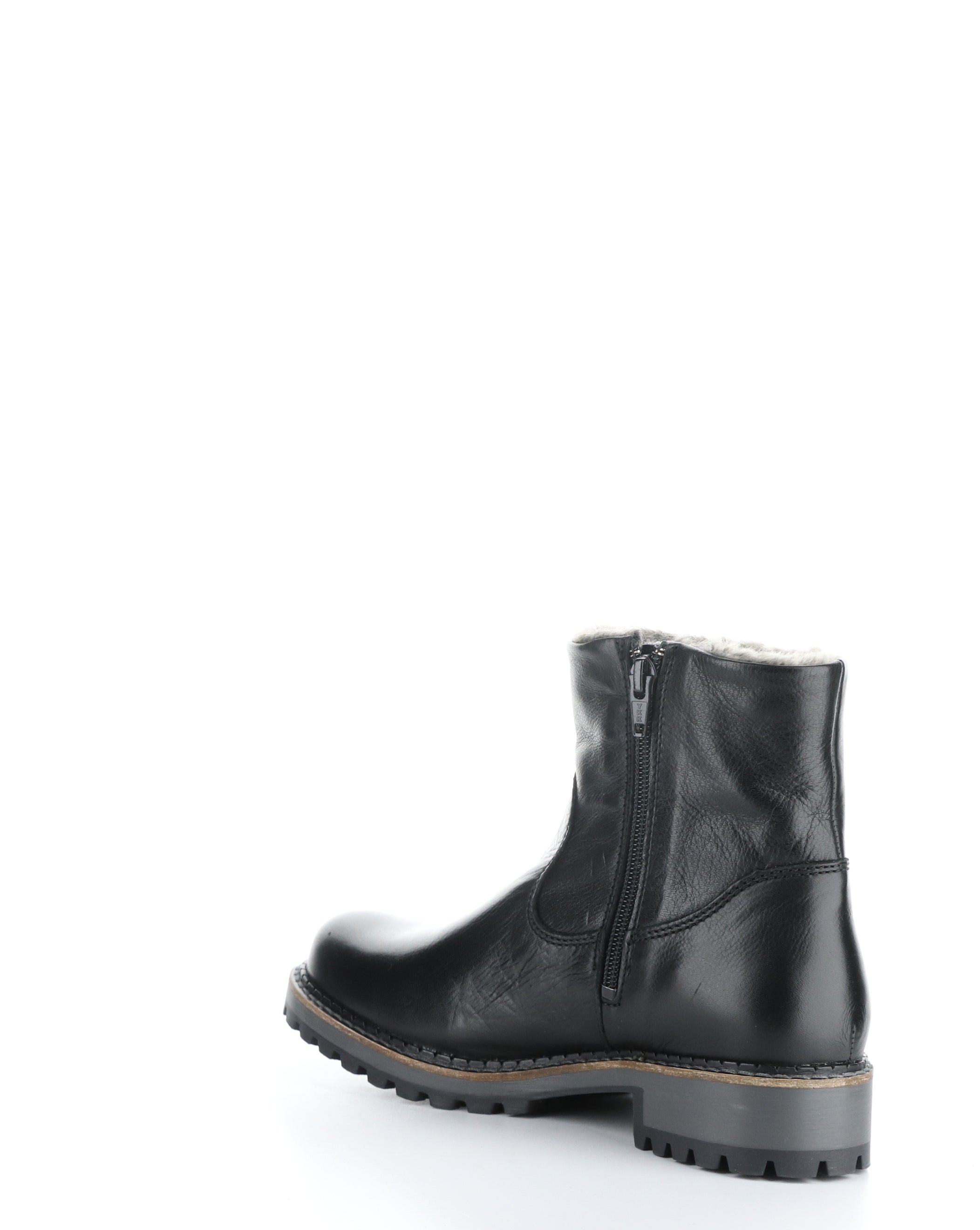 CALIB BLACK Round Toe Boots