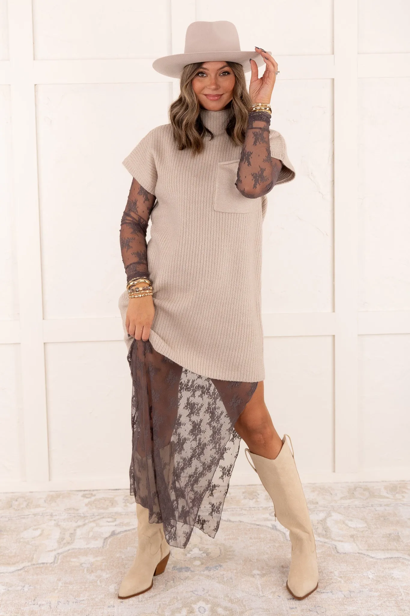 Clean Slate Sweater Dress - FINAL SALE