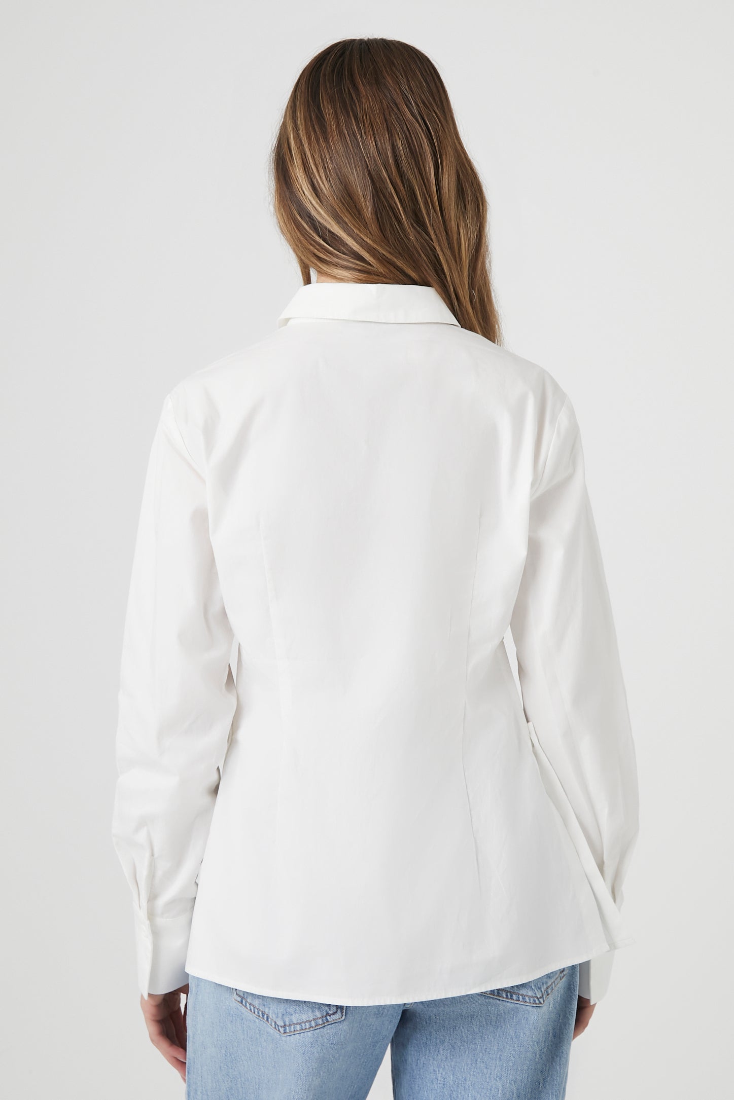 Cutout Long-Sleeve Shirt