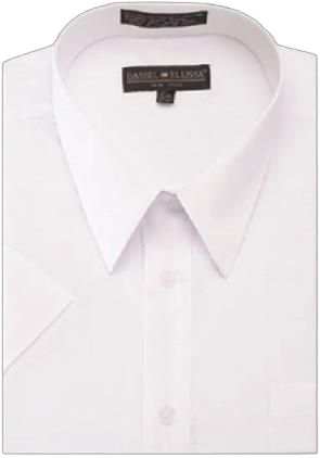 DANIEL ELLISSA SHORT SLEEVE SHIRT DS3001S WHITE