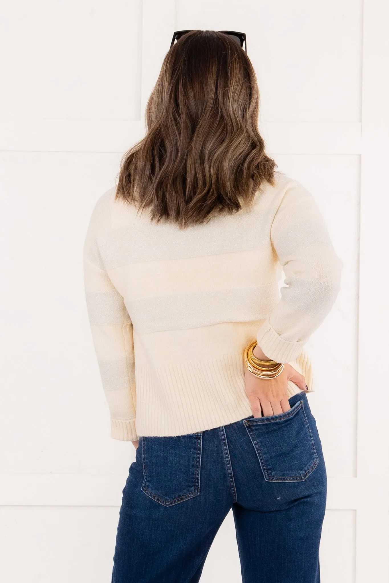 DOORBUSTER - Anything Goes Mock Neck Sweater | Tribal