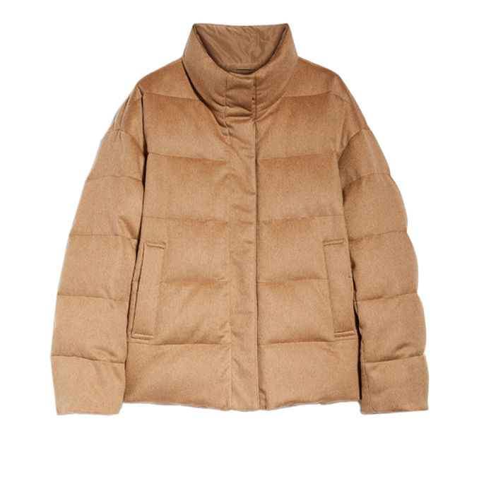 DOWN JACKET DONATELLO Woman Camel 