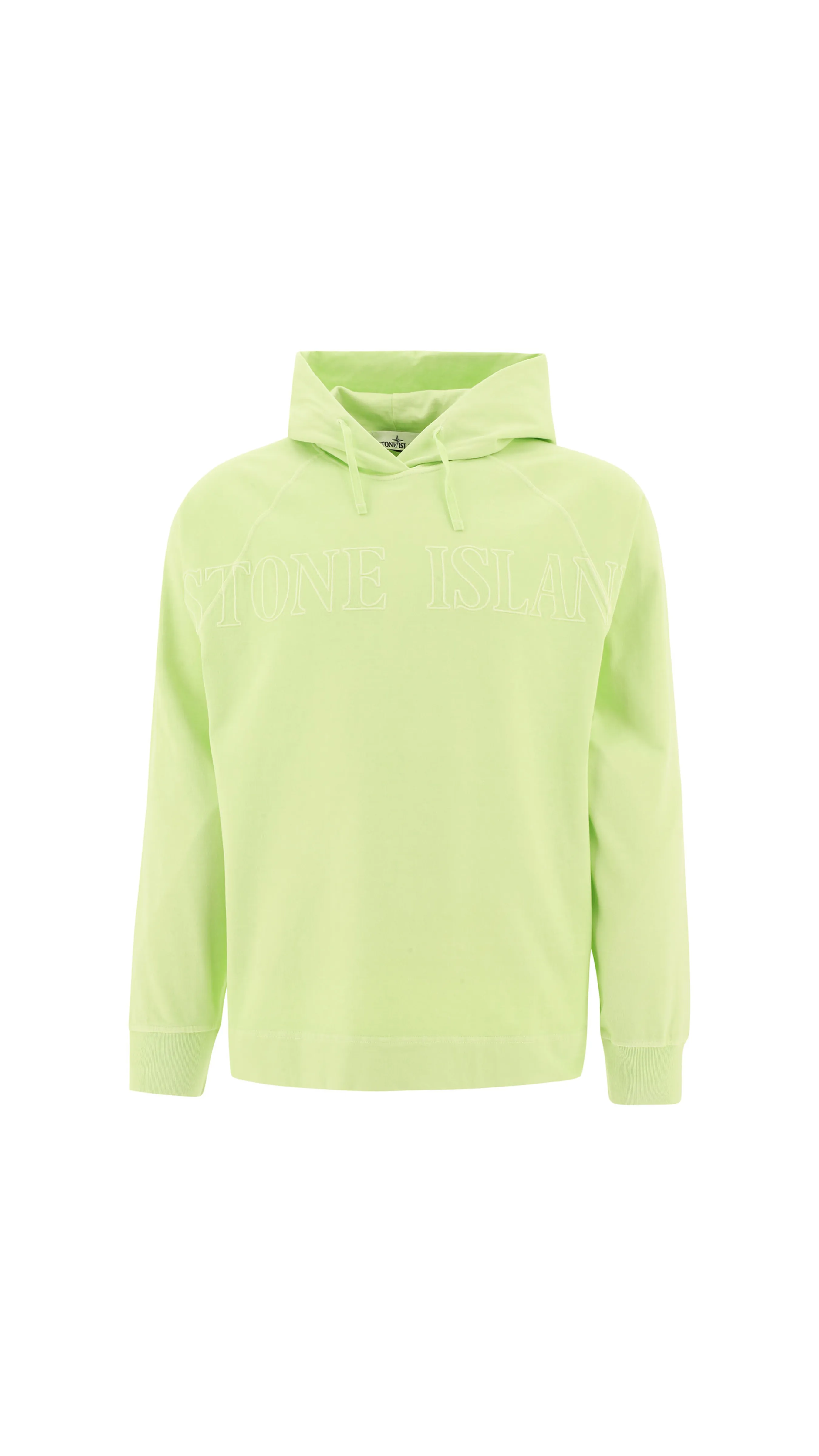 Embroidered Hoodie - Lime