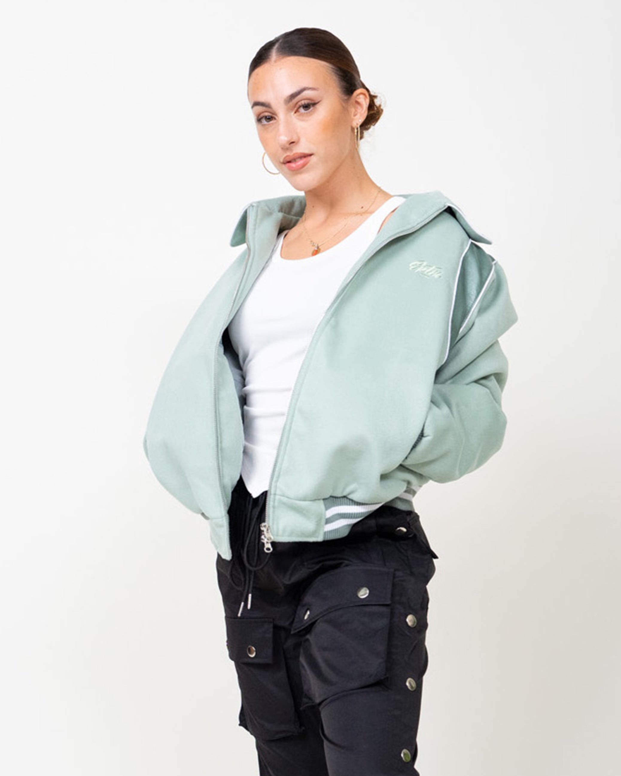 EPTM 23 VARSITY JACKET-SAGE