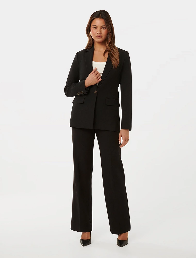 EverNew Mikayla Single-Breasted Blazer