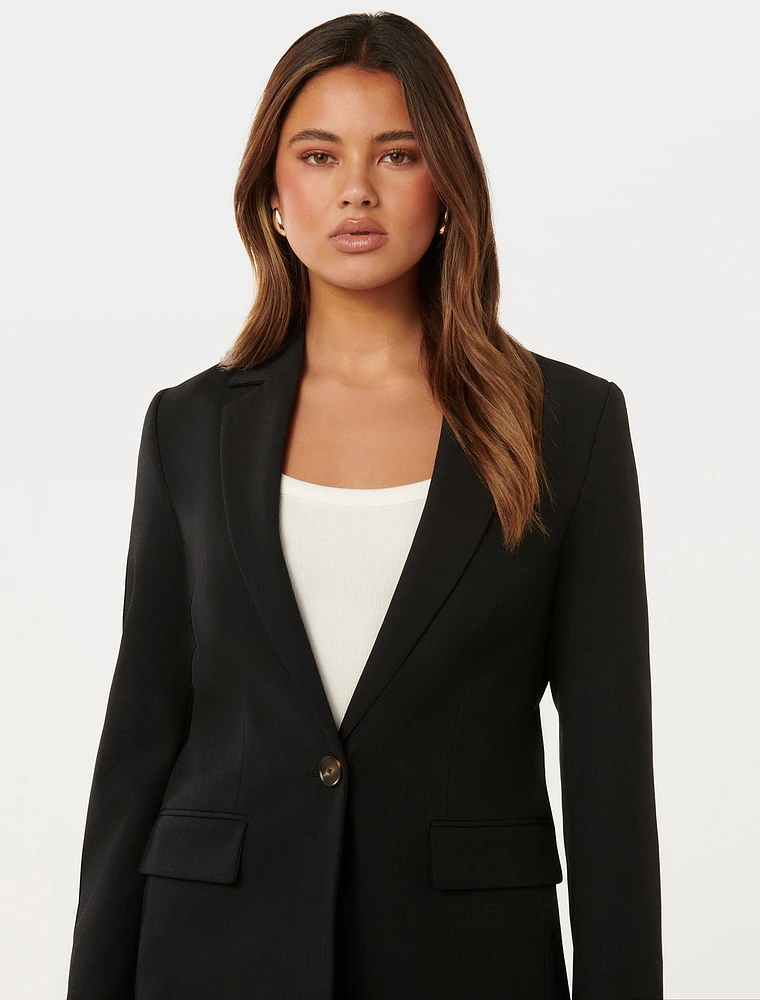 EverNew Mikayla Single-Breasted Blazer