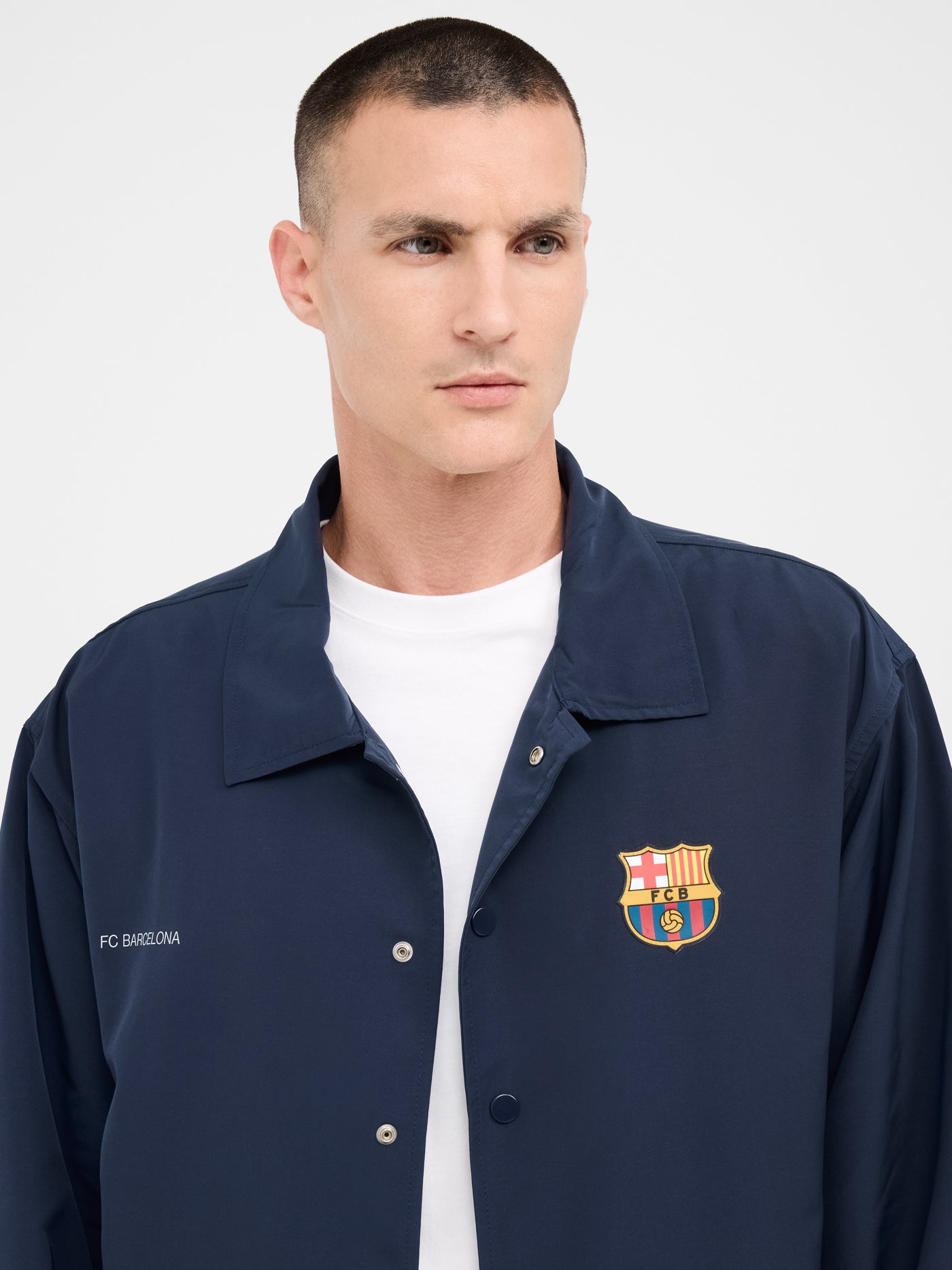 FC Barcelona buttoned jacket