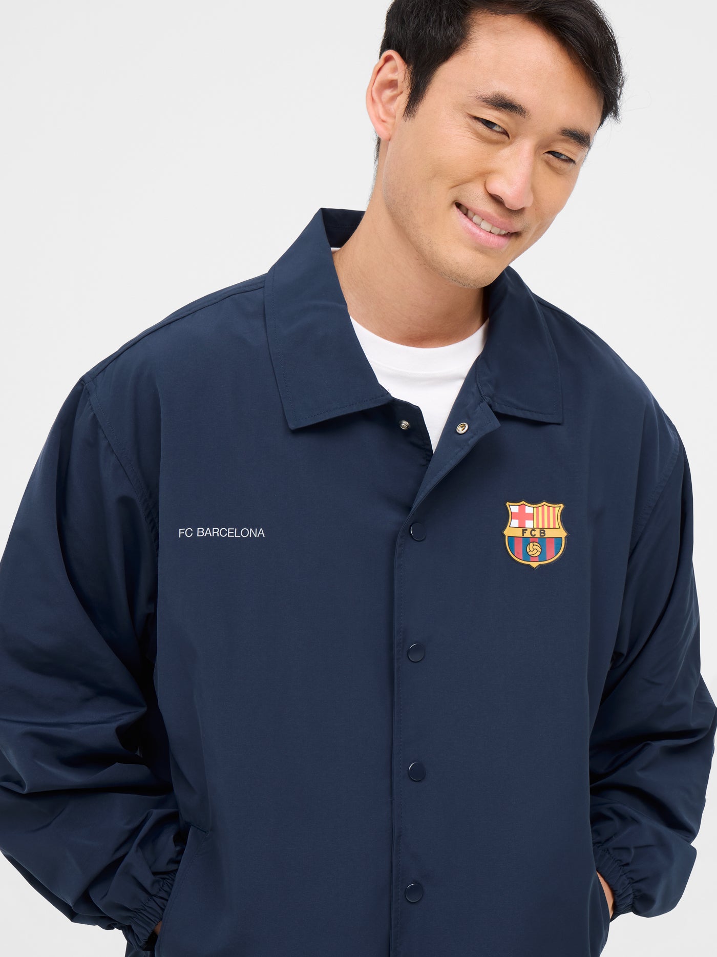 FC Barcelona buttoned jacket