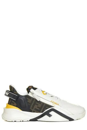 Fendi Fendi Flow Color-Block Low-Top Sneakers