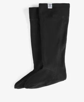 Fleece Wellington Boot Socks Black