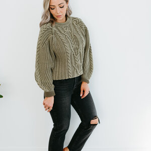 Frankie Cable Sweater