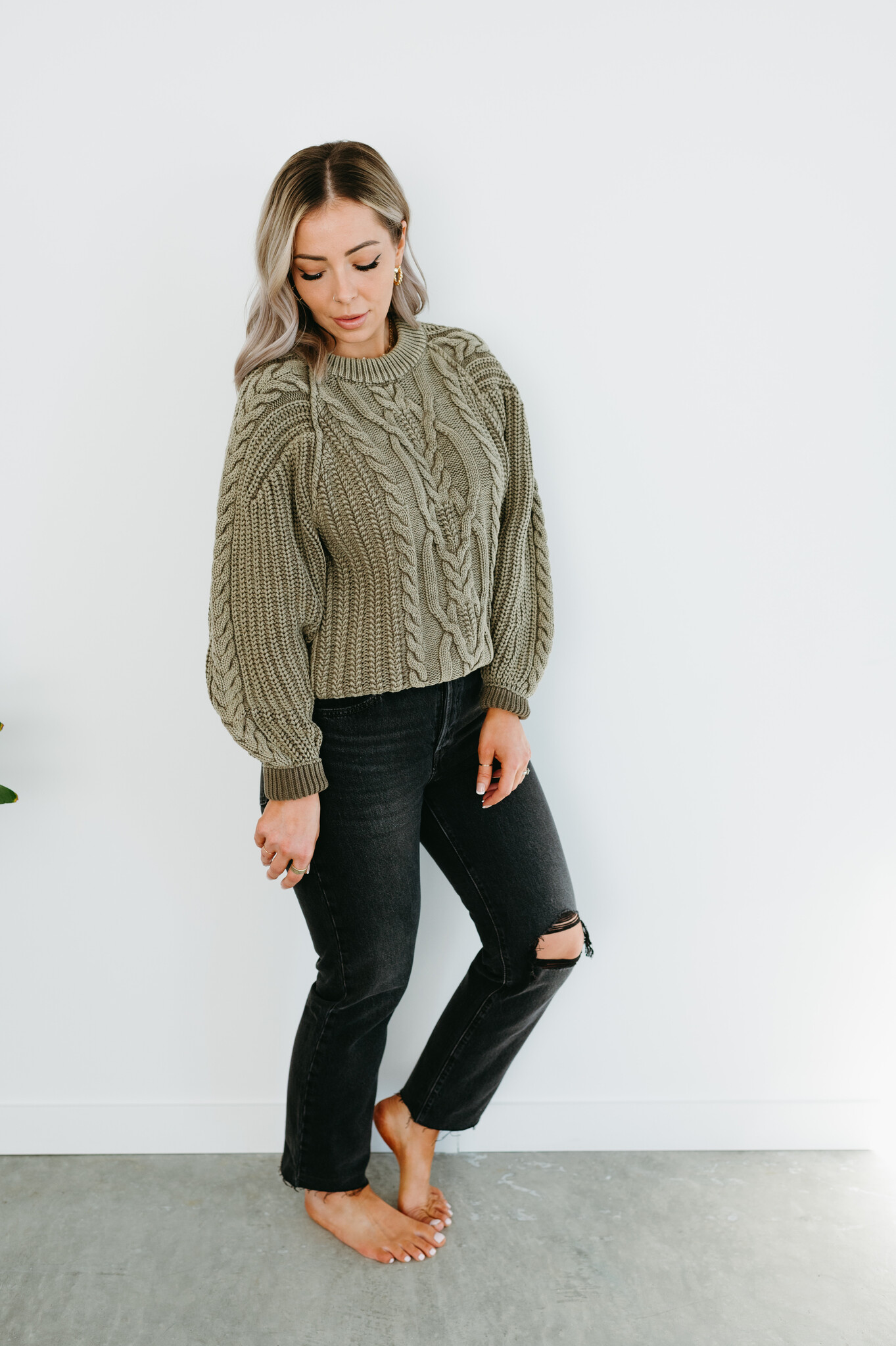 Frankie Cable Sweater