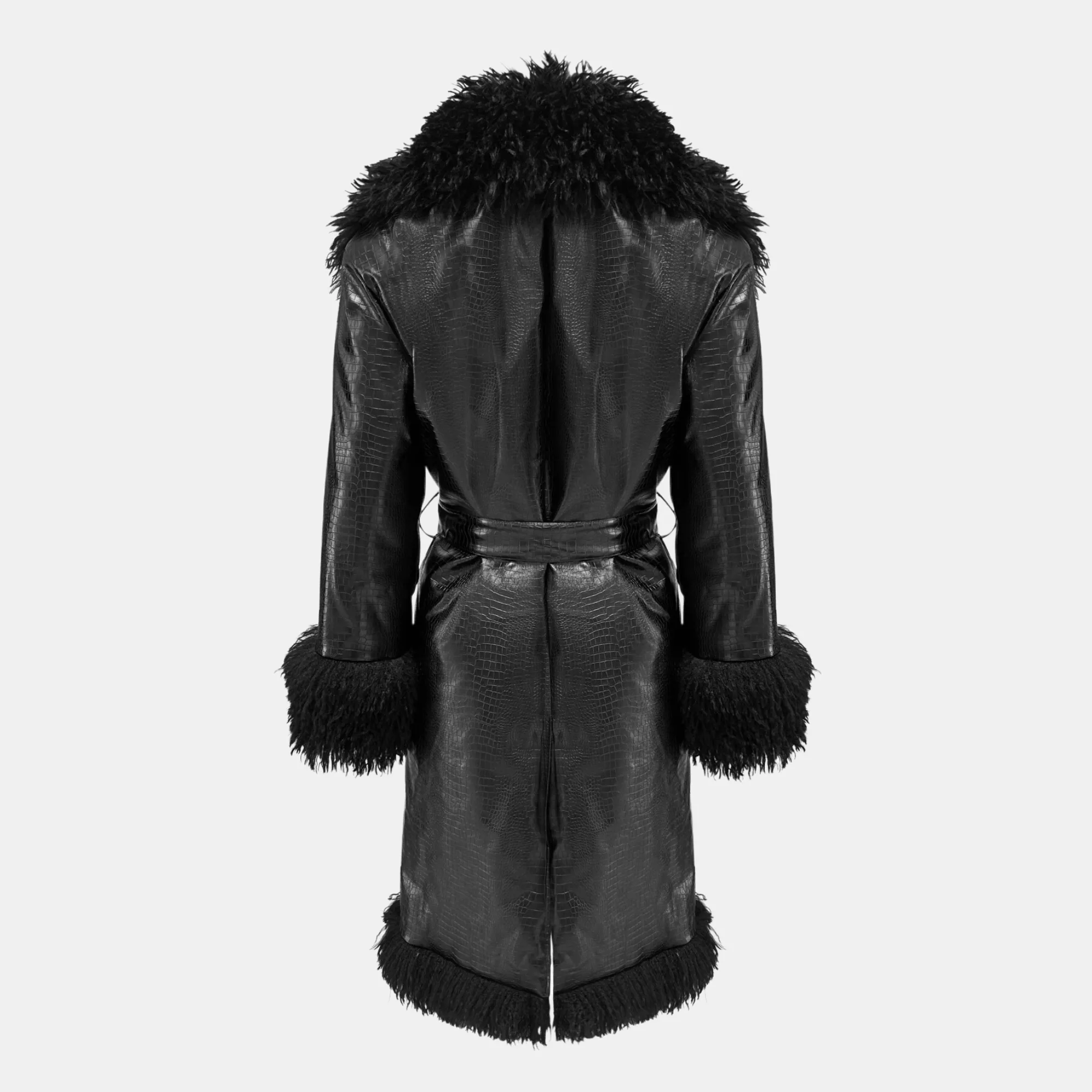 Freya Coat | Black Caviar