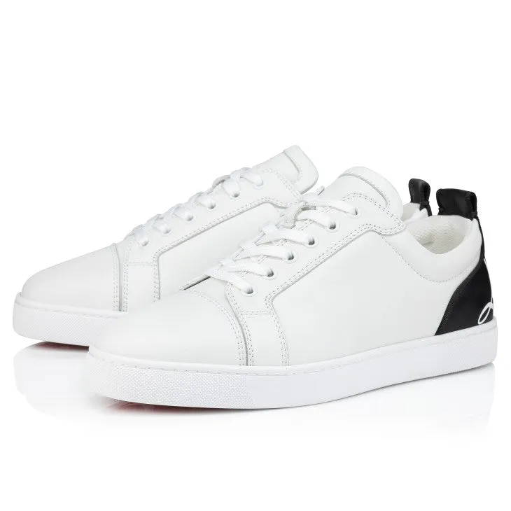 Fun Louis Junior Sneakers - Smooth calf leather - White - Men