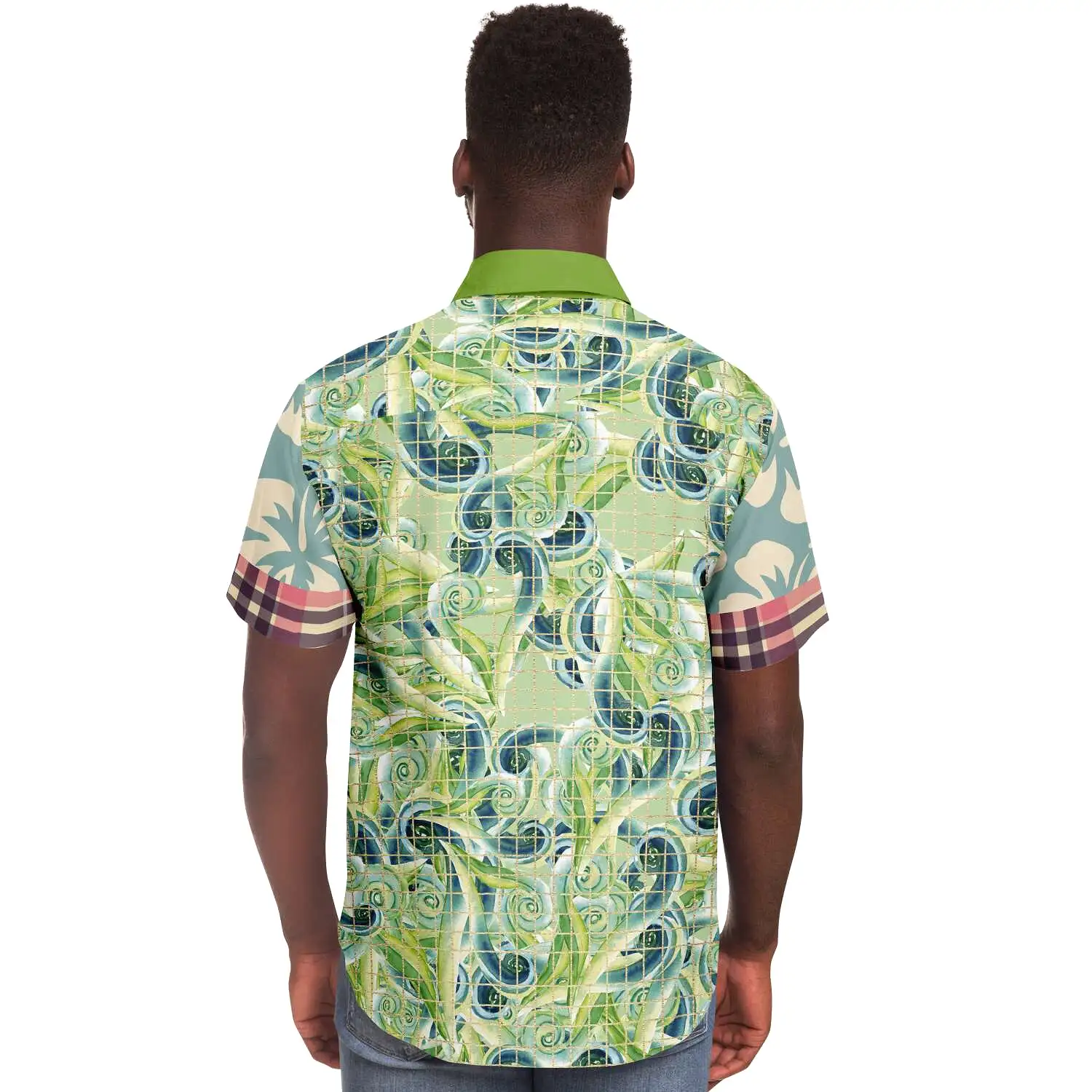 Galapagos Short Sleeve Button Down Shirt