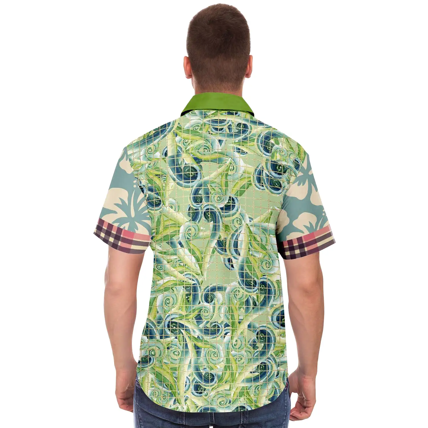 Galapagos Short Sleeve Button Down Shirt