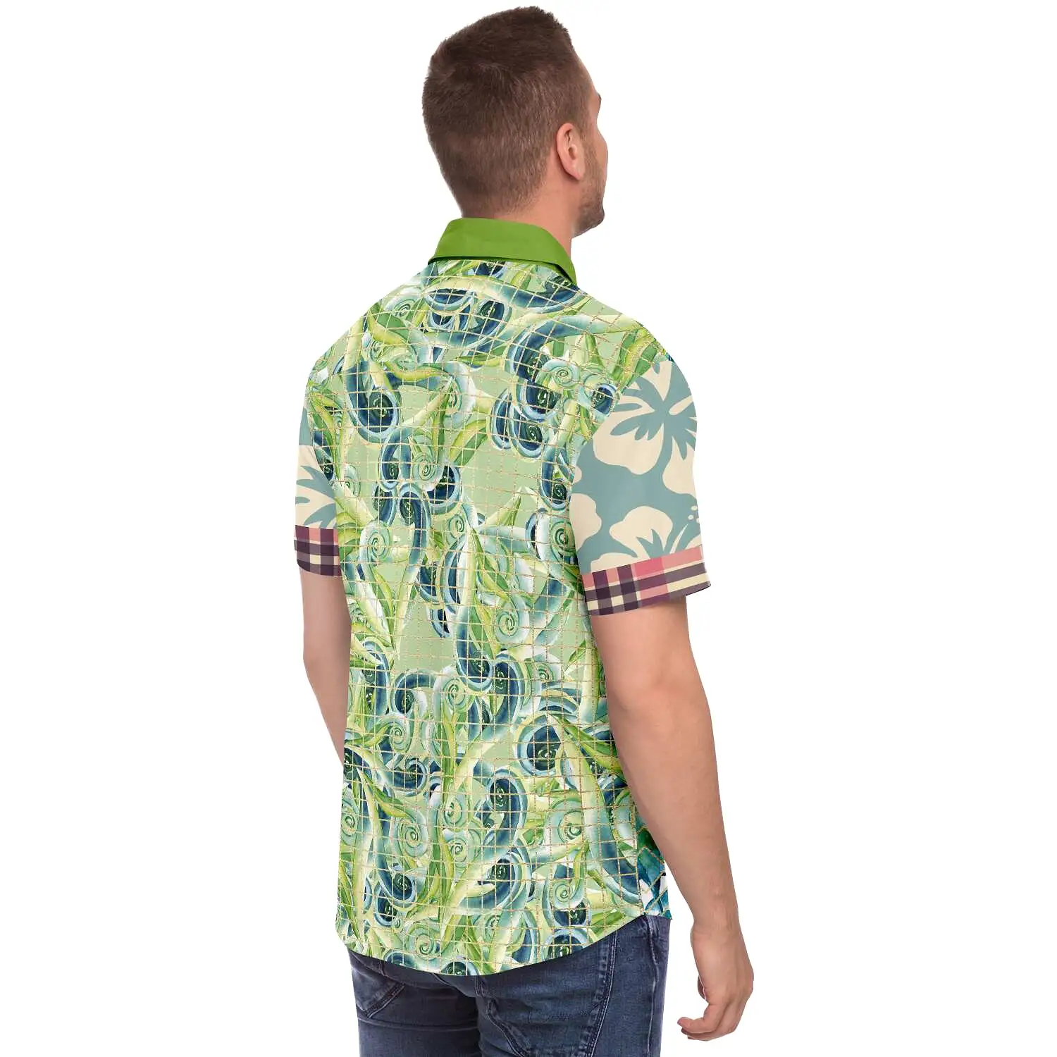 Galapagos Short Sleeve Button Down Shirt