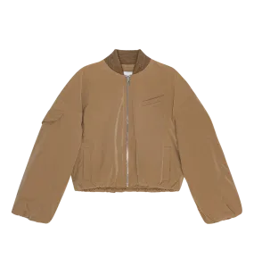 GANNI Oversized Short Bomber Jacket