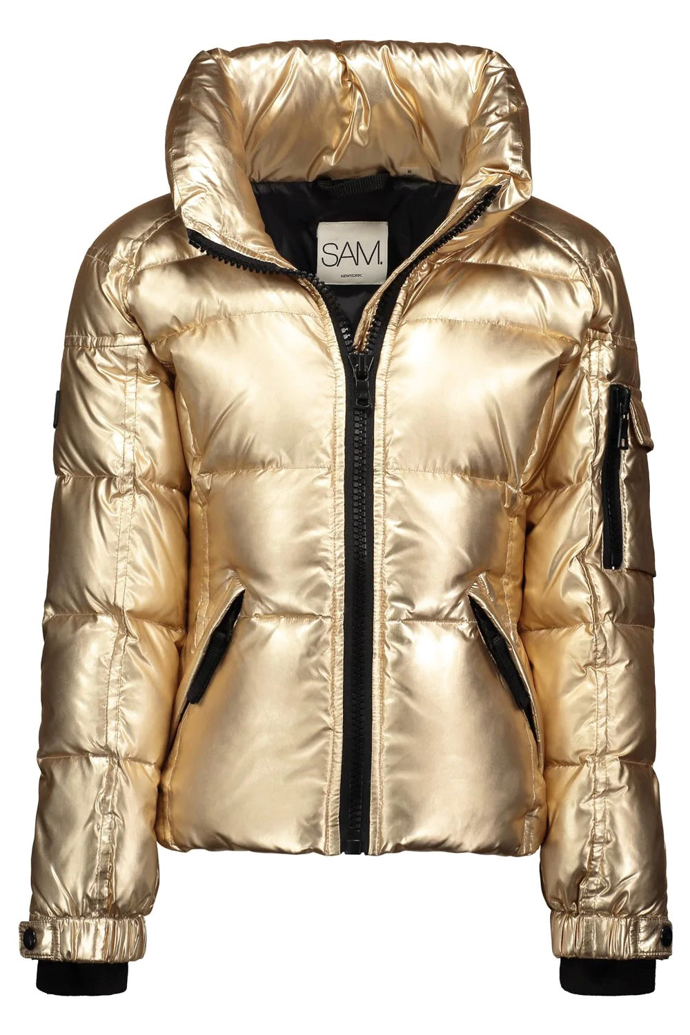 Gold Metallic Freestyle jacket