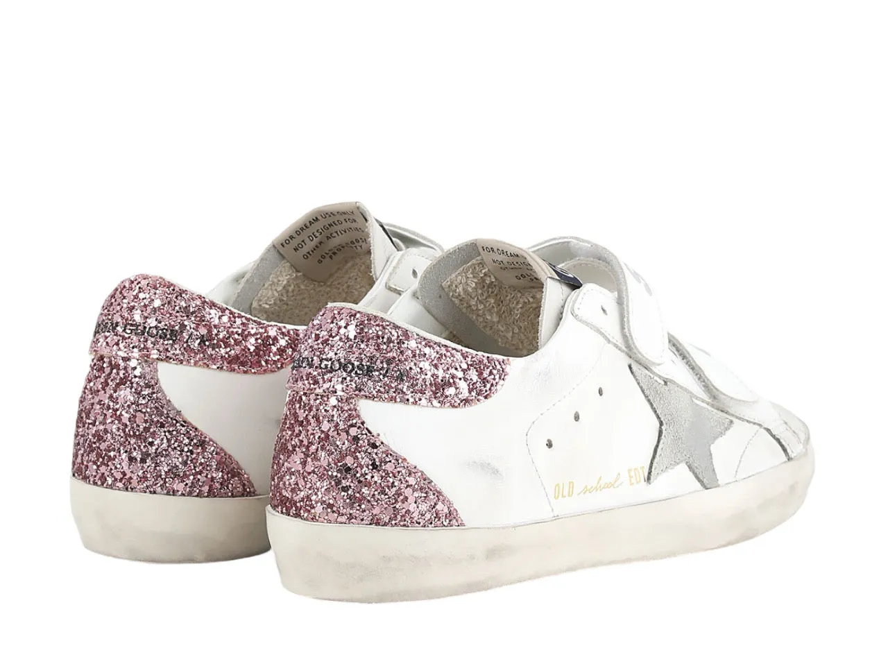 Golden Goose Femme Sneakers Old School White Ice Violet