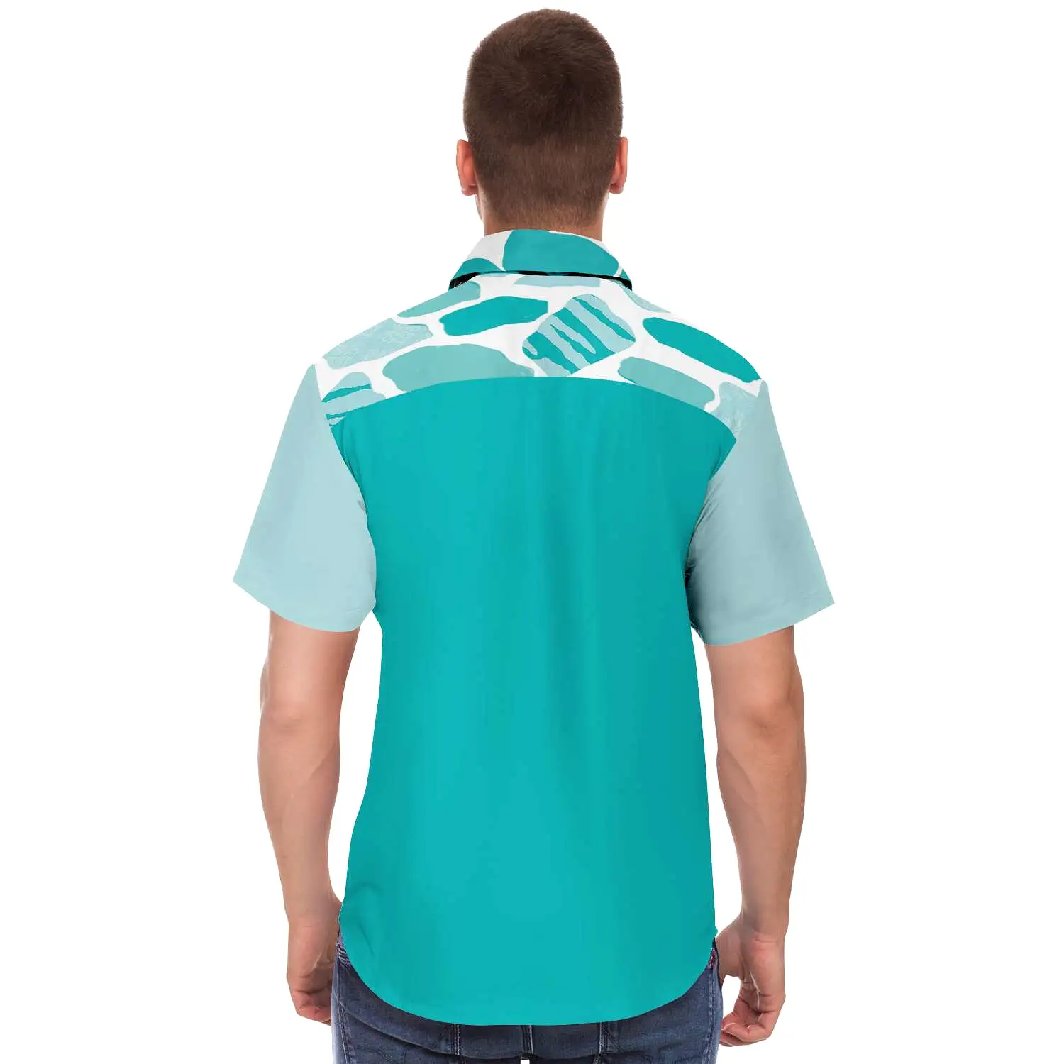 Grand Cayman Short Sleeve Button Down Shirt