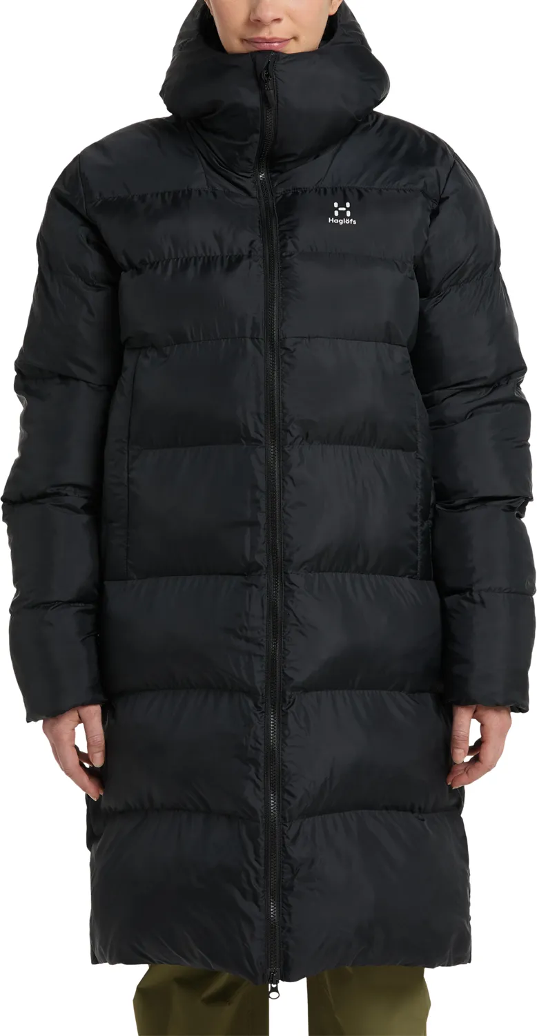 Haglöfs Women's Long Mimic Parka True Black | Buy Haglöfs Women's Long Mimic Parka True Black here | Outnorth