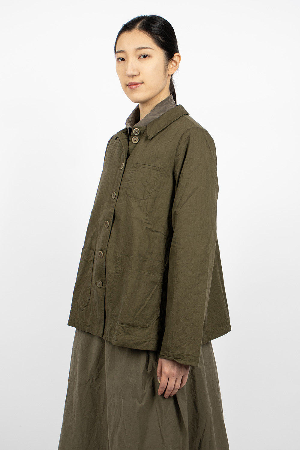 Heidi D Jacket Khaki