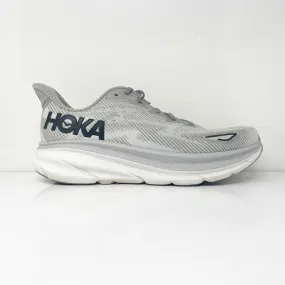 Hoka One One Mens Clifton 9 1127895 HMBC Gray Running Shoes Sneakers Size 11 D