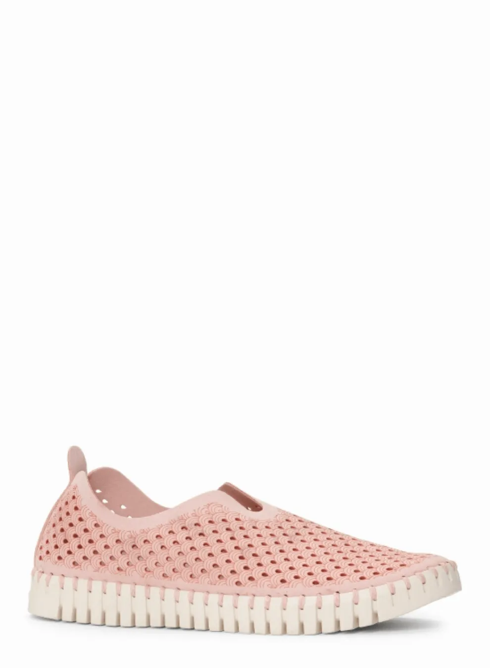 Ilse Jacobsen Tulip Perforated Slip-On Sneaker - Adobe Rose 378 - Tulip139